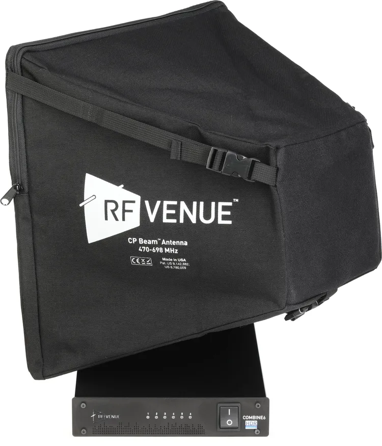 RF Venue COMBINE6 HDR In-ear Monitor Transmitter with CP Beam Antenna