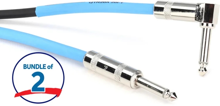 ProCo EGL-20 20' Instrument Cables – 2-Pack