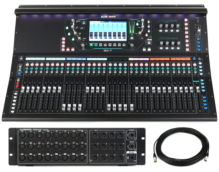 Allen & Heath SQ-7 & AR2412 24x12