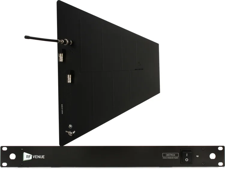 RF Venue DISTRO4 and Diversity Fin Antenna Bundle