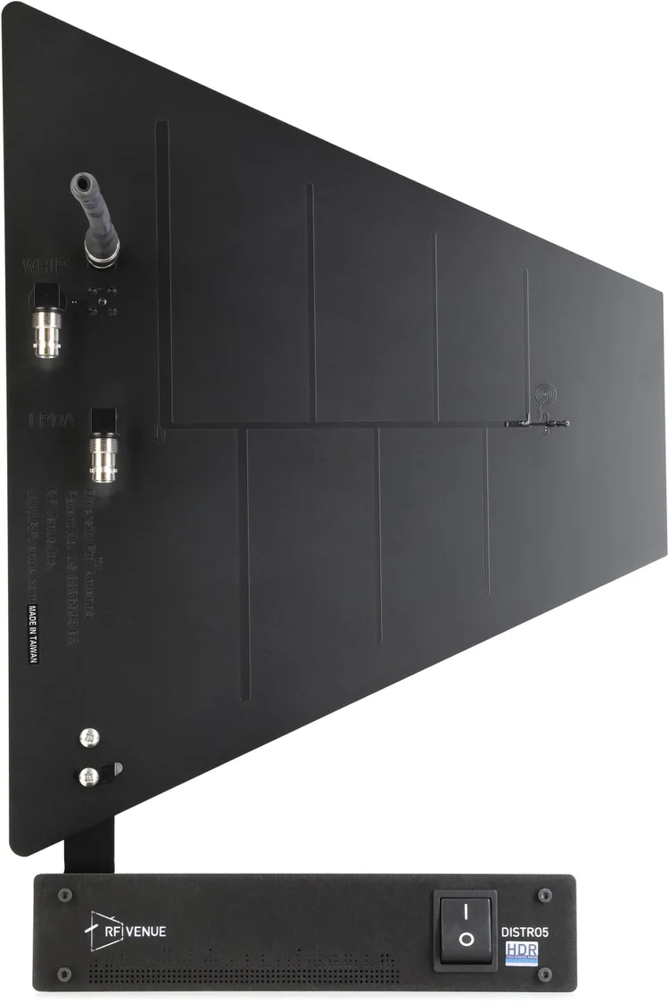 RF Venue DISTRO5 HDR Antenna and Power Distribution System with Diversity Fin Antenna