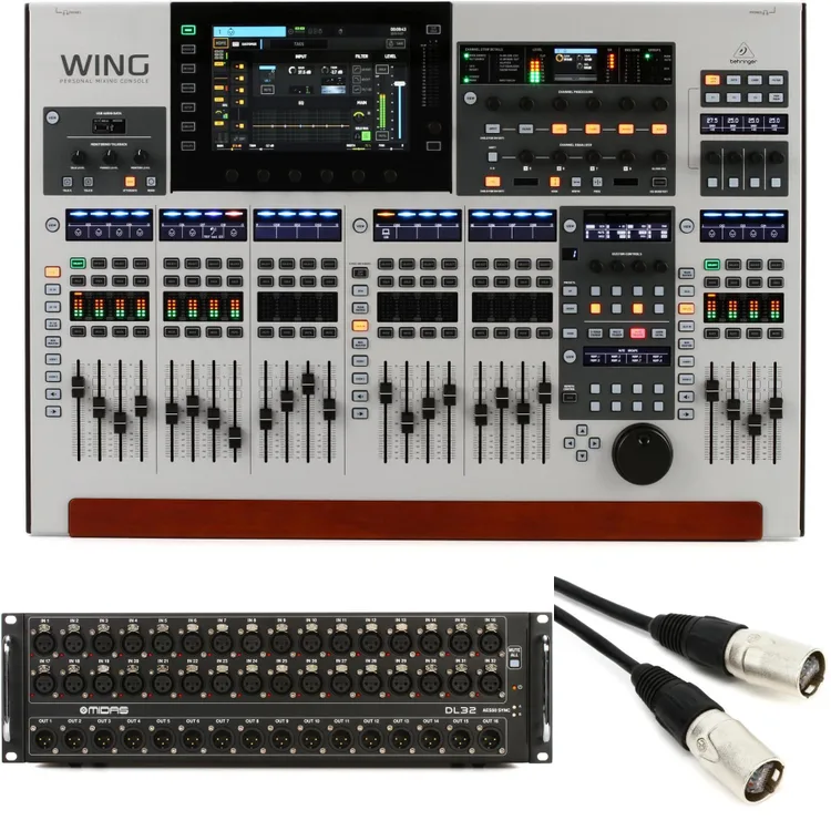 Behringer Wing & Midas DL32 32