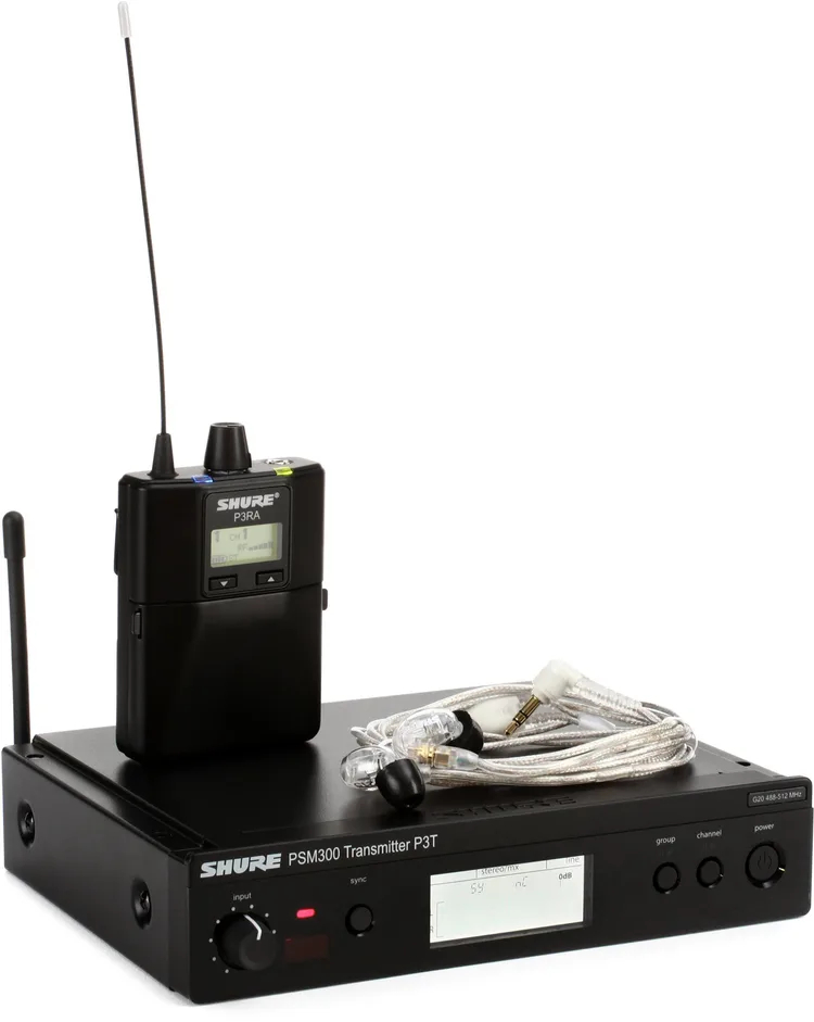 Shure PSM300 Wireless In-ear Stereo Personal Monitor System