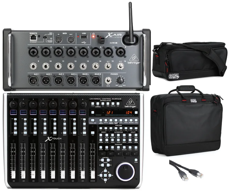 Behringer X Air XR16 Mixer + X-Touch Control Surface